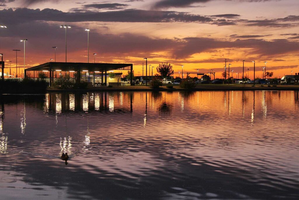 Frontier Park Lighting